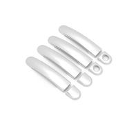 YYGGWL Garniture chromée pour poignée Pour Santana 2013-2015 Protège-poignée Anti-rayures Pour 1 Ou 2 Trous De Porte Auto(Double hole plating)