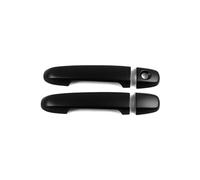 YYGGWL Garniture chromée pour poignée Pour Toyota Aqua P10 2012-2021 Poignée Monotrou Bande Chromée Couverture Décorative Anti-rayures(2 doors matte black)