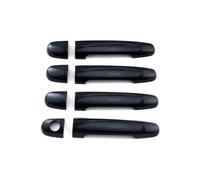 YYGGWL Garniture chromée pour poignée Pour Toyota Innova 2003-2011 Protège-Poignée Monotrou Accessoires Anti-Rayures Pour Modification De Gâche Et Encadrement De Porte Extérieur(Bright black)