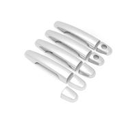 YYGGWL Garniture chromée pour poignée Pour Toyota Innova 2003-2011 Protège-Poignée Monotrou Double Intelligent Accessoires Anti-Rayures pour Modification de Gâche(Double-hole plating 9 pieces)