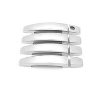 YYGGWL Garniture chromée pour poignée Pour TrailBlazer GM800 2012-2015 Protège-Poignée Monotrou Film Protecteur Anti-Rayures Pour Modification De Gâche Extérieure(Electroplating)