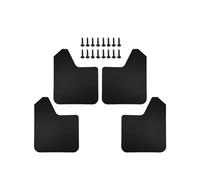 YYGGWL Voiture Bavette Garde Garde-Boue Universels De Sport De Rallye Garde-Boue Avant Et Arrière pour Voiture Pick-up SUV Van Camion Voiture Garde-Boue(4pcs Black)