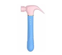 YYGHF Vibromasseur Jouet Sexuel Marteau 4 en 1, Gode Anal À Succion du Point G, Masseur De Prostate Étanche pour Mamelon, Vagin, pour Femmes Ou Hommes,B