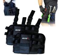 YYGJYGOO Holster Z Leg Pochette à Outils avec Clip de Ceinture, Holster Z Sac à Outils de réparation pour Jambe, Pochette de Rangement d'outils Utilitaires pour électricien, Bricolage, Artisan(2PCS)