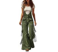 YYHAQHC Salopette Femme Enceinte Combinaison De Yoga Sans Manche Jambes Larges Pantalon Avec Poches Jumpsuit Long Coupe Ample Confortable Pas Cher Overalls Doux Salopettes Bretelles