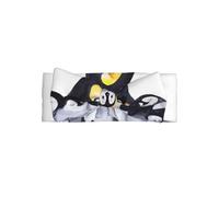 YYHHAOFA Bandeau pour bébé avec nœud à motif aquarelle et pingouins - Doux et extensible pour photographie de nouveau-né et cadeaux de fête prénatale