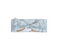 YYHHAOFA Birds in the park on a snowy day Prints Baby Bow Throw - Soft & Stretch Nylon-Spandex Headband for Newborns 0-6 months - Ideal Shower Gift