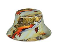 YYHHAOFA Brook - Chapeau cloche réfléchissant pour homme et femme - Pour voyage, camping, randonnée - Noir