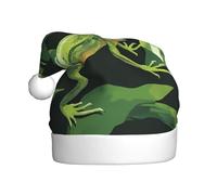 YYHHAOFA Chapeau de Noël à motif crocodile pour adulte, ce qui en fait un cadeau amusant et durable pour homme et femme