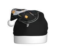 YYHHAOFA Chapeau de Noël à motif de science-fiction pour adulte, ce qui en fait un cadeau amusant et durable pour homme et femme