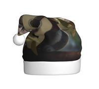 YYHHAOFA Chapeau de Noël à motif koala jouant de la guitare pour adulte, ce qui en fait un cadeau amusant et durable pour homme et femme