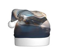 YYHHAOFA Chapeau de Noël imprimé bateau de croisière cool pour adulte, bord doux et moelleux, léger et confortable