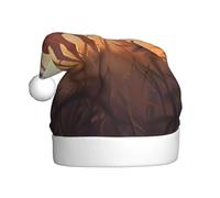 YYHHAOFA Chapeau de Noël motif girafe africaine pour adulte, ce qui en fait un cadeau amusant et durable pour homme et femme