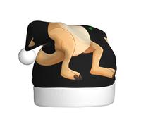 YYHHAOFA Chapeau de Noël motif kangourou tenant une fraise pour adulte Halloween fête