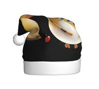 YYHHAOFA Chapeau de Noël motif petit canard jaune pour adulte, ce qui en fait un cadeau amusant et durable pour homme et femme