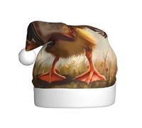 YYHHAOFA Chapeau de Noël motif petit canard jouant l'orgue pour adulte Halloween fête