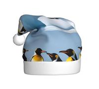 YYHHAOFA Chapeau de Noël motif pingouins sur l'iceberg pour adulte, ce qui en fait un cadeau amusant et durable pour homme et femme