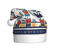 YYHHAOFA Chapeau de Noël suédois Dala à motif folk pour adulte, ce qui en fait un cadeau amusant et durable pour homme et femme
