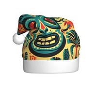 YYHHAOFA Chapeau de Noël vintage Aloha Tiki pour adulte pour homme et femme vêtements bandeau pour les occasions festives