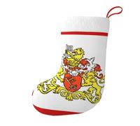 Yyhhaofa Chaussettes décoratives de Noël avec drapeau du Sénat de Brême pour remplir de petits cadeaux tels que des bonbons et des petits jouets