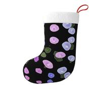 YYHHAOFA Chaussettes décoratives de Noël avec motif de gloire du matin en cristal pour ajouter une touche festive à Halloween, Noël