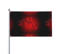 YYHHAOFA Couvre-lit d'extérieur 0,9 x 1,5 m - Drapeau en polyester vif avec œillets métalliques pour pelouse, terrasse et décoration de fête