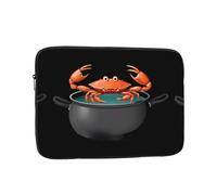 YYHHAOFA Crabs in The Pot Picture Housse de protection pour ordinateur portable - Housse résistante aux chocs pour ordinateur portable de 15" pour homme et femme, voyage d'affaires, bureau quotidien