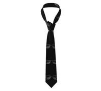YYHHAOFA Cravate de lunettes de soleil cool pour homme - Pour le travail, le quotidien, le travail, les anniversaires, les mariages, les fêtes, les banquets - Entretien facile - 145 x 7,9 cm