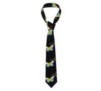 YYHHAOFA Cravate papillon étoile arc-en-ciel pour homme pour le travail, le travail, les anniversaires, les mariages, les fêtes, les banquets Entretien facile 145 x 7,9 cm