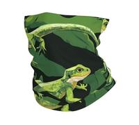 YYHHAOFA Crocodile cherchant à nouveau imprimé extérieur multifonctionnel foulard respirant absorbant la transpiration convient aux hommes et aux femmes