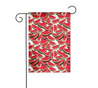 YYHHAOFA Drapeau de jardin avec motif « A fresh summer day » - Décoration de cour - 30,5 x 45,7 cm - Pour jardin, terrasse, balcon