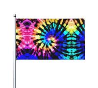 YYHHAOFA Exotic Tribe Drapeaux décoratifs d'extérieur en polyester de haute qualité, couleurs vives, séchage rapide et installation facile pour terrasse, cour, fête - 0,9 x 1,5 m