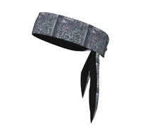 YYHHAOFA Foulard de sport double face imprimé écailles de poisson argenté, séchage rapide, évacuation de l'humidité pour femmes, filles et hommes