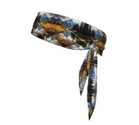 YYHHAOFA Grand Teton National Park Picture Sports Foulard absorbant la transpiration et respirant, bandeau de mouvement, foulard double face