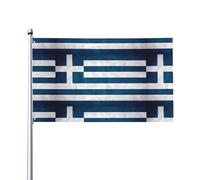YYHHAOFA Gr lag Prints Couvre-lit d'extérieur 0,9 x 1,5 m - Drapeau en polyester vif avec œillets métalliques pour pelouse, terrasse et décoration de fête