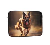YYHHAOFA Housse antichoc pour ordinateur portable 17" - Pour homme et femme, voyage d'affaires, école et bureau, course à pied, photo de berger allemand