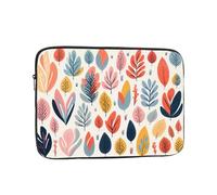 YYHHAOFA Housse de protection pour ordinateur portable 15" avec motif graffiti feuille - Protection antichoc et pratique pour le voyage