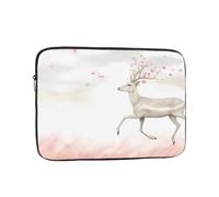 YYHHAOFA Housse de protection pour ordinateur portable Phantom White Deer - Résistante aux chocs - Pour homme et femme - Pour voyage d'affaires, bureau et quotidien - 43,2 cm