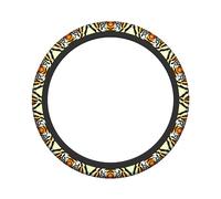 Yyhhaofa Housse de volant - Matériau en néoprène, respectueux de l'environnement, durable, antidérapant, motif tête de tigre