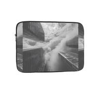 YYHHAOFA Housse pour ordinateur portable de 15" - Motif Buildings in the Clouds - Pour homme et femme - Pour voyage d'affaires, bureau et quotidien