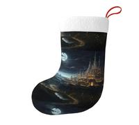 Yyhhaofa Interstellar Rifts Chaussettes décoratives de Noël pour remplir de petits cadeaux tels que des bonbons et des petits jouets