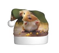 YYHHAOFA Joli chapeau de Noël à motif de cochon d'Inde pour adulte, ce qui en fait un cadeau amusant et durable pour homme et femme