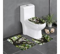 YYHHAOFA Koala in The Branches Lot de 3 tapis de salle de bain antidérapants pour toilettes, coiffeuse et toilettes
