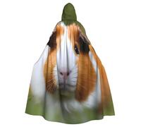 YYHHAOFA La cape à capuche imprimée cochons d'Inde pour adulte est une cape super grande, confortable et durable