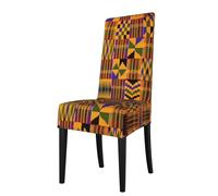YYHHAOFA La housse de chaise de salle à manger à imprimé ethnique tribal africain est facile à démonter et fabriquée en tissu haute résilience qui est résistant à l'usure