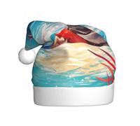 YYHHAOFA Little Crab Inside Bonnet de Noël en T pour adulte Design doux, léger et moelleux pour homme et femme