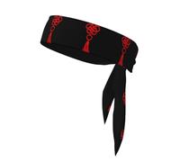 YYHHAOFA May all your wishes come true Printed Sports Headscarf Absorbe la transpiration et respirant, bandeau de mouvement, foulard double face