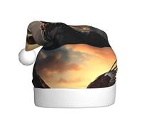 YYHHAOFA Mighty Eagles Chapeau de Noël pour adulte Doux et moelleux Idéal pour une utilisation à long terme