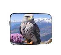 YYHHAOFA Mountain Top Falcon Picture Housse de protection antichoc pour ordinateur portable 12" pour homme et femme, voyage d'affaires, bureau et usage quotidien