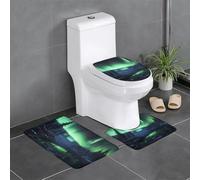 YYHHAOFA Northern Lights Lot de 3 tapis de sol antidérapants et durables